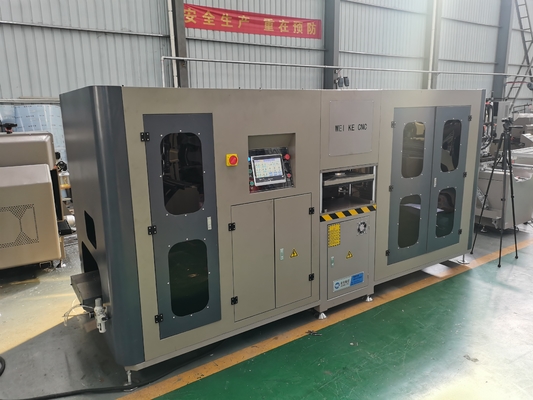 Alumini UPVC 7 Assi Cnc End Face Milling Machine Finestra Porta E Parete Cortina