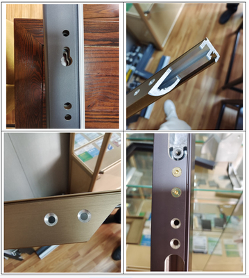 Cambio automatico di utensili 3 + 1 asse Profilo di alluminio Centro di lavorazione CNC per la fabbricazione di finestra porta muro tenda ecc