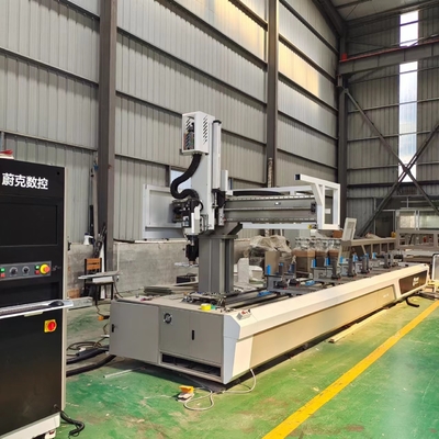 4 Assi macchina per la parete a tenda 600 mm Profilo di alluminio Cnc macchina di perforazione fresatura