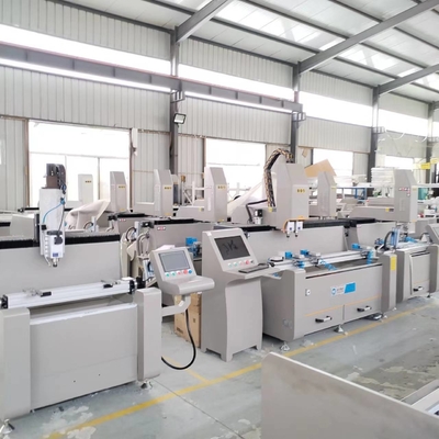 Macchine per la perforazione orizzontale CNC per profilo di alluminio, tubi di alluminio