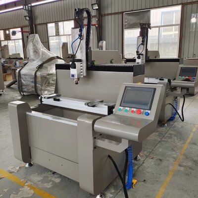 Macchina per la perforazione a controllo CNC a 3 assi con profilo in lega da 800 mm