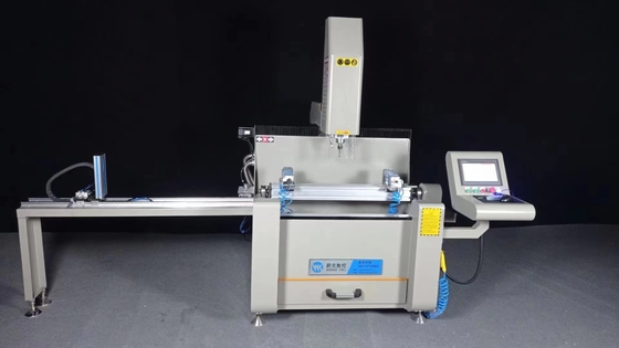 Macchina per la perforazione a controllo CNC a 3 assi con profilo in lega da 800 mm