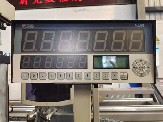 Display digitale Seghe a doppia testa con lama di segatura di 600 mm di diametro che taglia 45 e 90 gradi