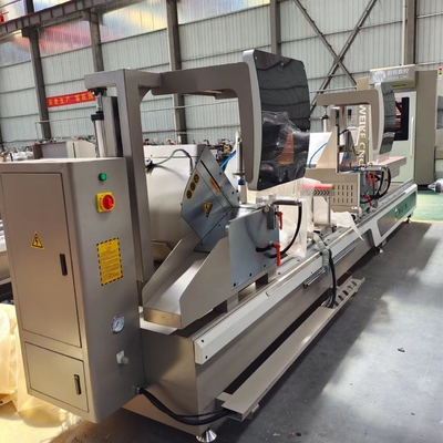 Display digitale Seghe da taglio a doppia testa Con lama da segatura di 550 mm di diametro che taglia 45 e 90 gradi
