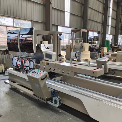 Macchina segante di alluminio della testa del doppio del visualizzatore digitale con la lama per sega del diametro di 500mm