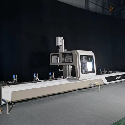 4 assi di alluminio CNC per la trivellazione fresatura macchina di taglio per il profilo entro 6500mm lunghezza