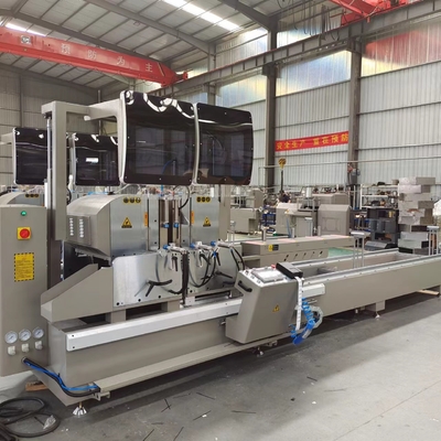 Seghe di taglio a doppia testa CNC di alluminio industriale per leghe di alluminio di grandi dimensioni