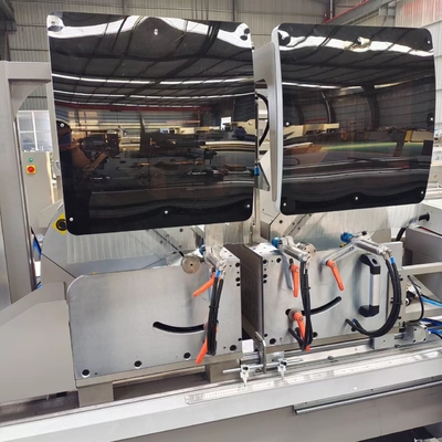500 lame da segatura a doppia mitra Seghe di taglio con display digitale per alluminio e UPVC