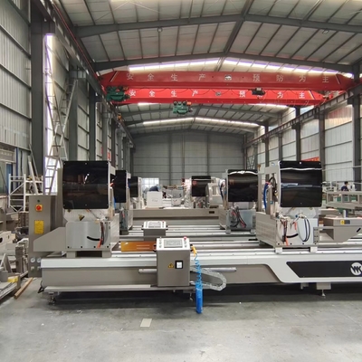 Macchine per segatura a doppia testa diametro 500 mm seghe a mitra in alluminio