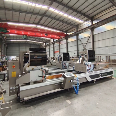Macchine per segatura a doppia testa diametro 500 mm seghe a mitra in alluminio