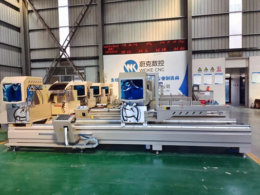 Macchine per il taglio di vetri in alluminio a doppia testa CNC