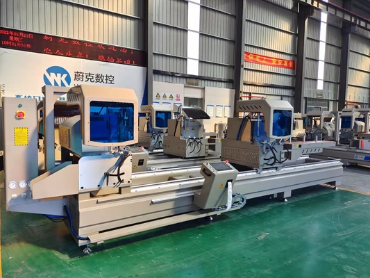 Macchine per il taglio di vetri in alluminio a doppia testa CNC