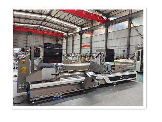 Seghe di taglio a doppia testa in alluminio WJM-CNC-600*4200