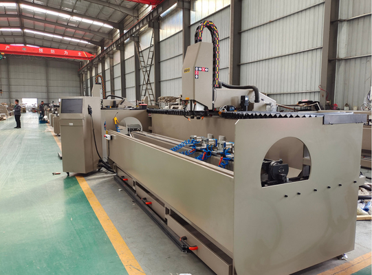 3200mm CNC Copia Router con doppia testa alluminio finestra porta macchina di produzione