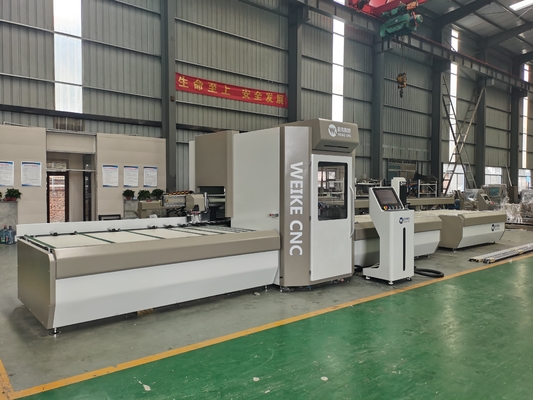 Centro di taglio in PVC in alluminio CNC per angolo di taglio da 45 a 90 con carico e scarico automatici