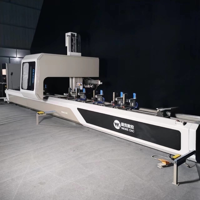 6500mm Centro di lavorazione CNC a 4 assi Macchine CNC per la lavorazione di profili per pareti a tenda in alluminio