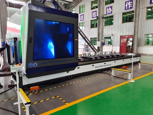 5 Assi Aliminium Centrale di lavorazione con funzione RTCP Industrial Aluminium Curtain Wall Sun Room Machine