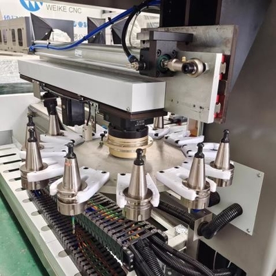 6500mm 12 utensili cambio utensili automatico 4 assi Gantry CNC centro di lavorazione per l'alluminio industriale, profili in PVC