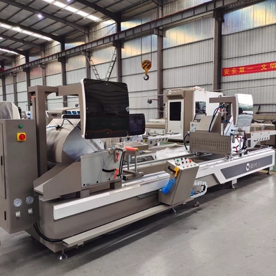 Larghezza e altezza di taglio massime 200*290mm Large Range Double Head Miter Saw