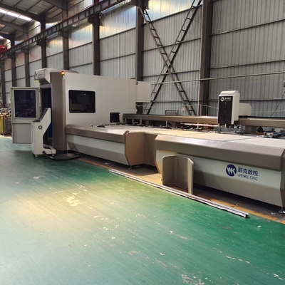 Centro di lavoro per profilati in alluminio a 5 assi Foratura CNC Fresatura Taglio
