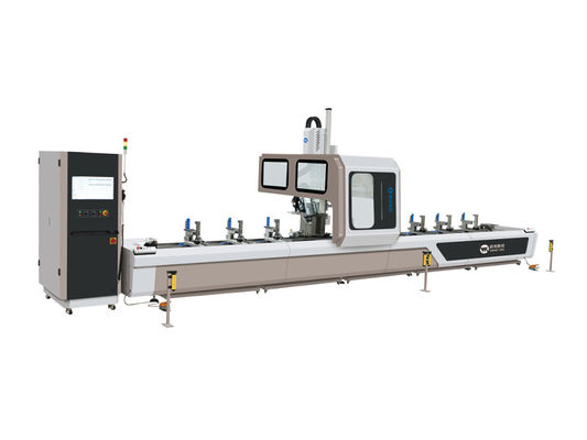 Centrale di lavorazione CNC a profilo di alluminio con 4 assi controllati
