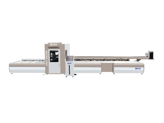 CNC Intelligent workstation Cutting And Milling Center for Aluminum Profiles Macchina per la realizzazione di porte e finestre