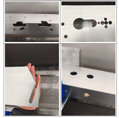 5500mm Macchine per la fresatura in alluminio a 3 assi Macchine per la produzione di porte e finestre in alluminio