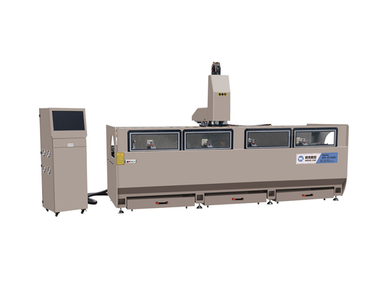 Macchine per la perforazione e la fresatura CNC a doppia testa per profili di alluminio