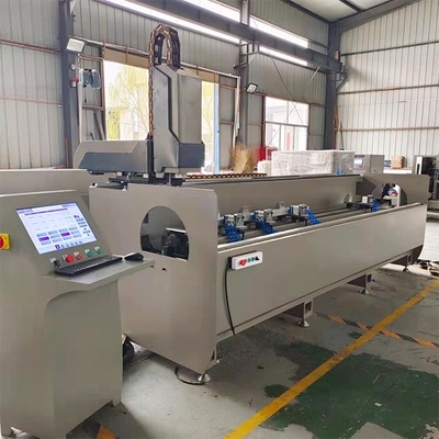Macchine per la perforazione e la fresatura CNC a doppia testa per profili di alluminio
