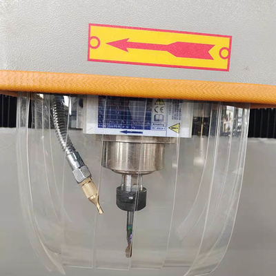 fresatrice di alluminio di CNC di 3 assi di 500mm per il profilo di alluminio
